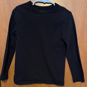 Kids Classic Black Long Sleeve Tee
